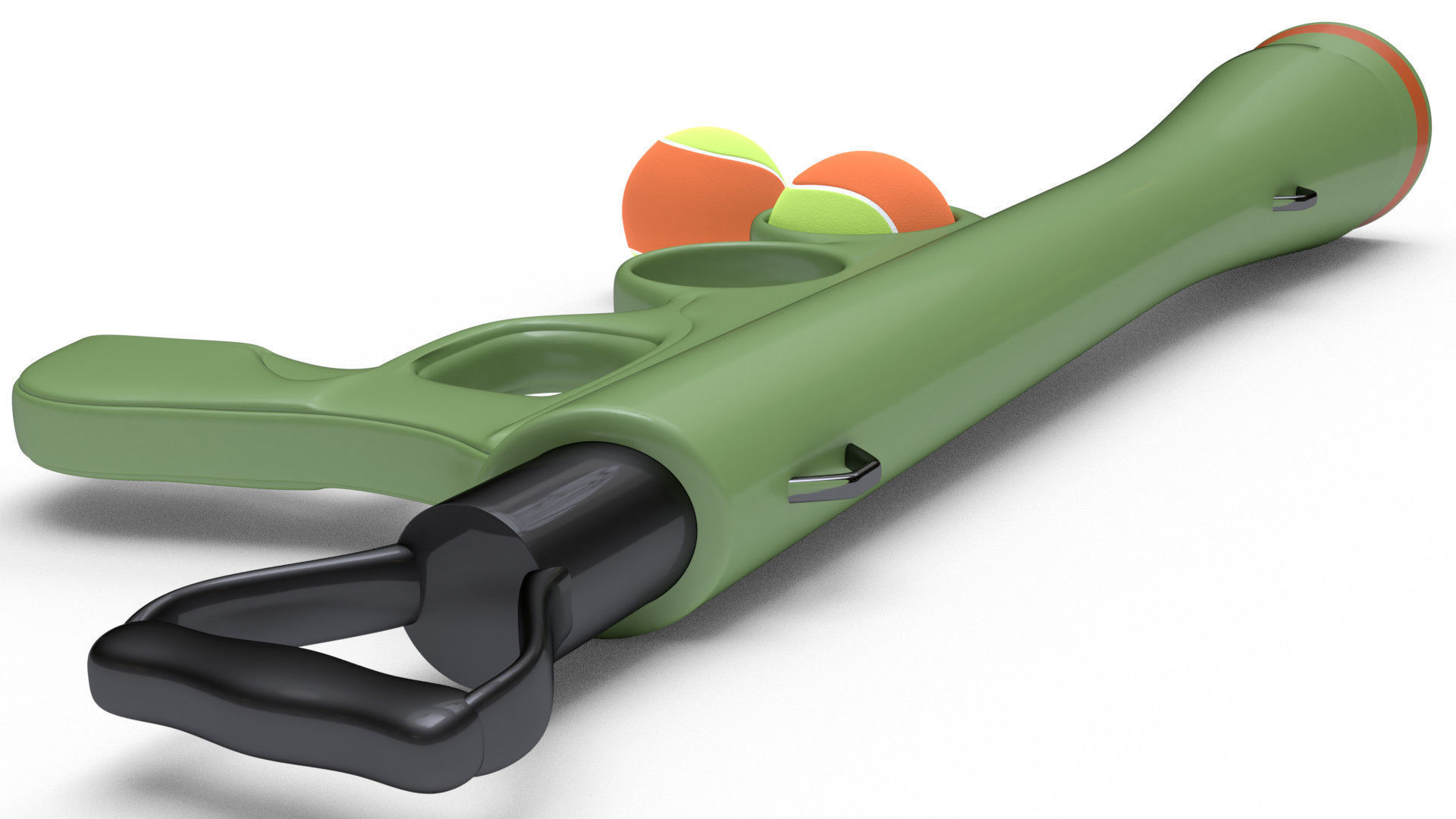 Dog ball launcher 3D model_2