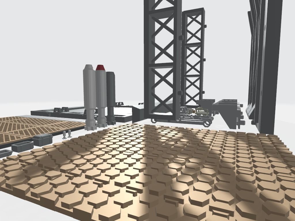 -MHB02C- Mecha Hangar Bay 02 Customizable 3D print model_4