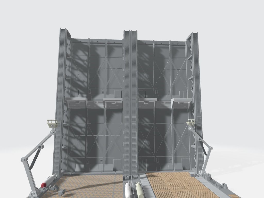 -MHB02C- Mecha Hangar Bay 02 Customizable 3D print model_16