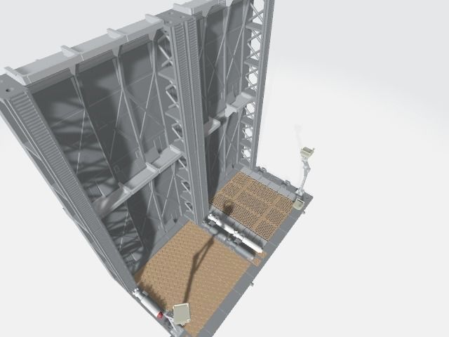 -MHB02C- Mecha Hangar Bay 02 Customizable 3D print model_14