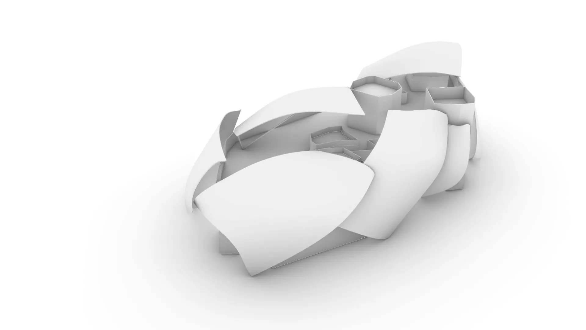 Frank Lloyd Wright Louis Vuitton 3D model_0