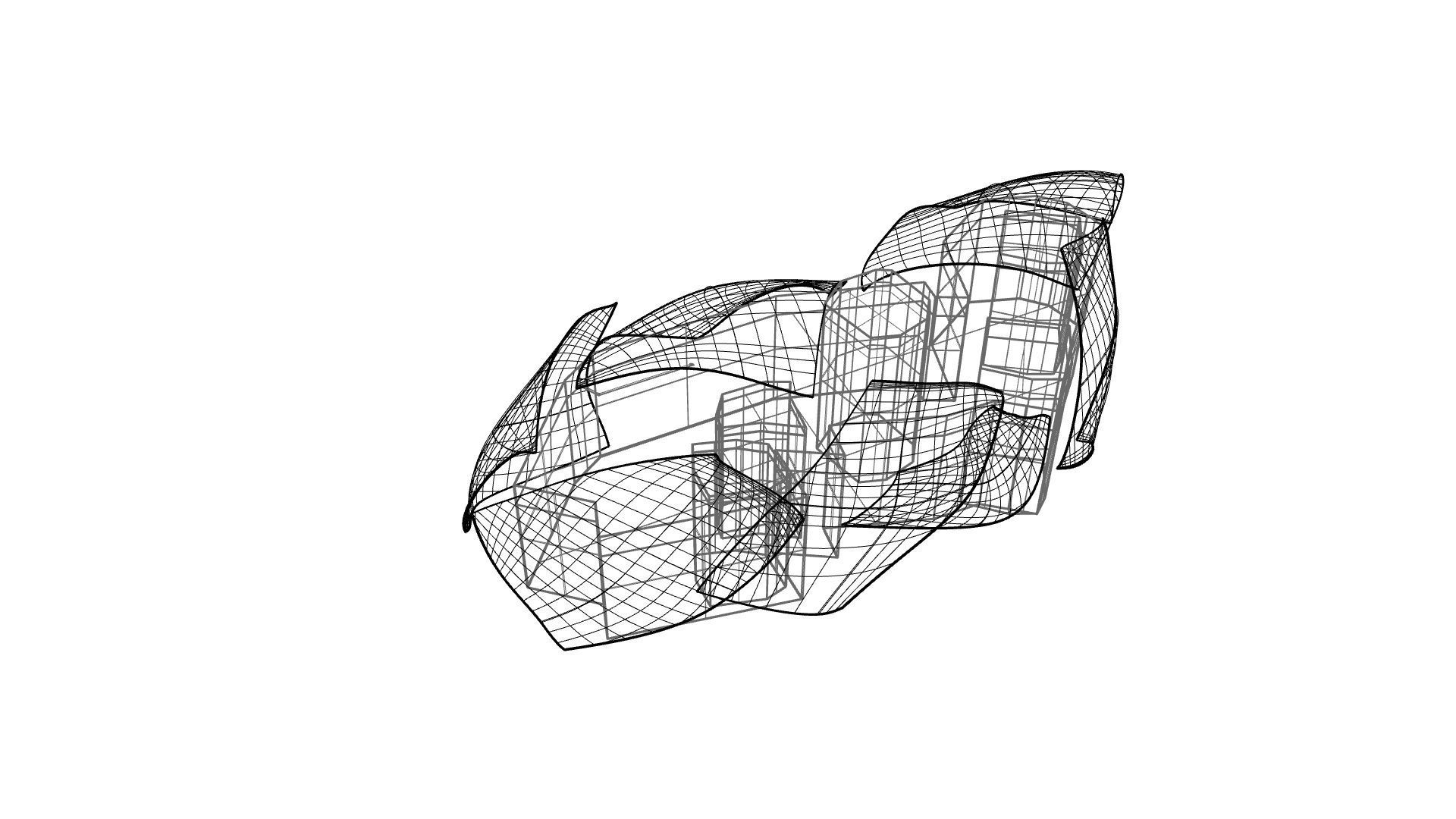 Frank Lloyd Wright Louis Vuitton 3D model_2