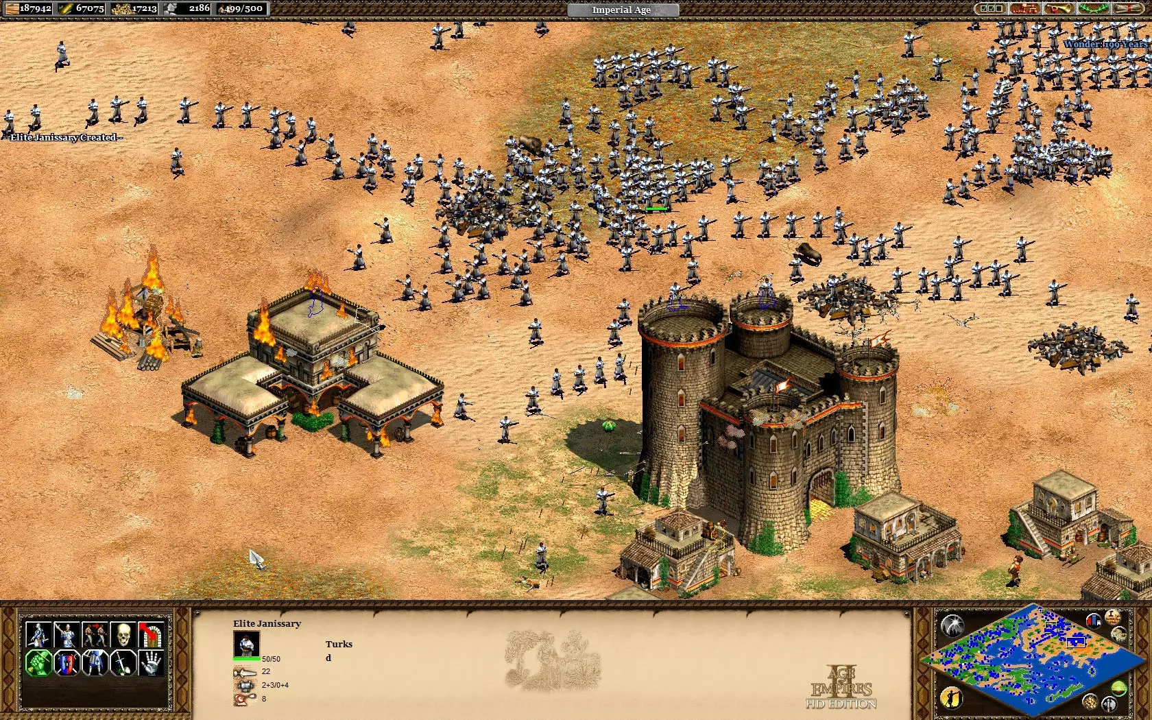Castle Age of empire 2 HD Free 3D model