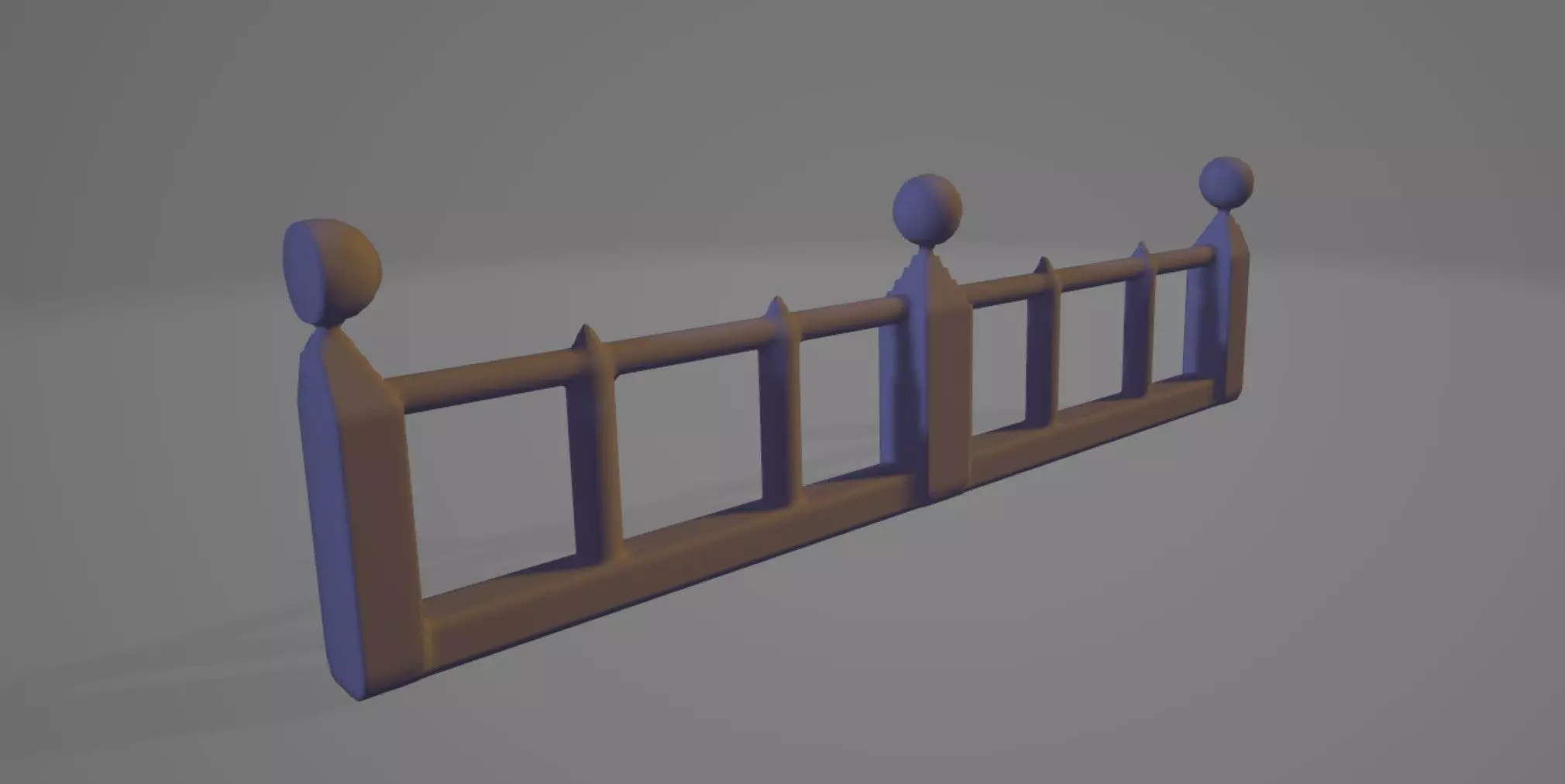 RINGHIERA fence Free 3D model_0