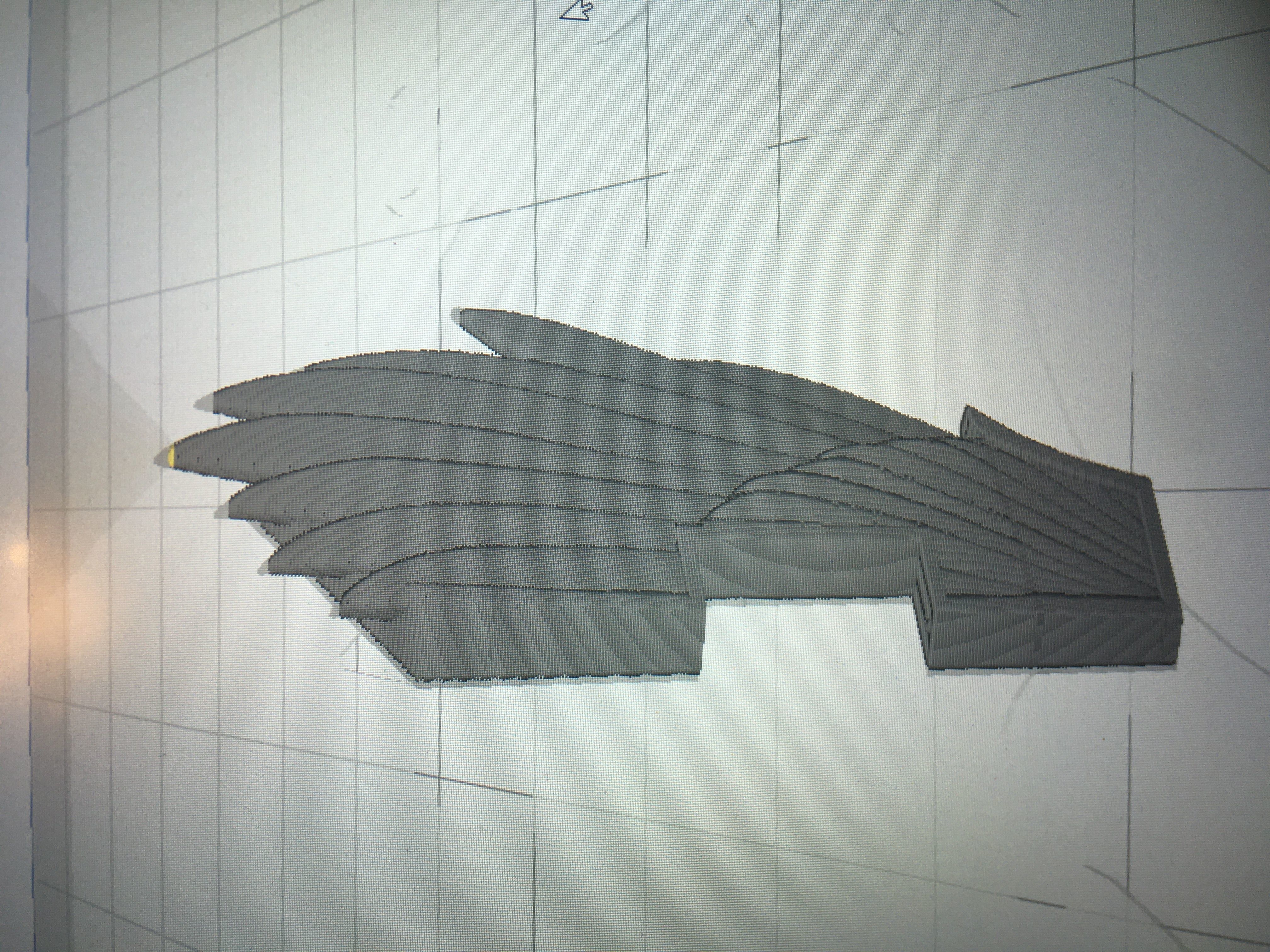 Wings for converting primaris outriders to Ravenwing Free 3D print model_4