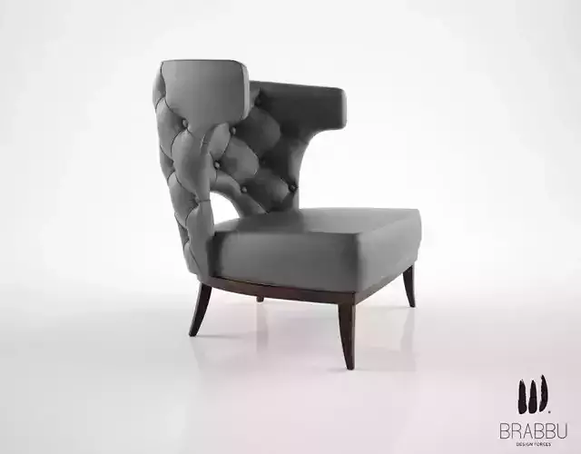 Brabbu Kansas armchair 3D model