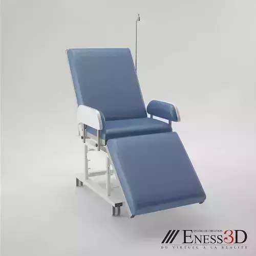 Pro - Day Care Couch medical chair 3D model