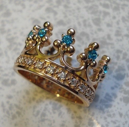 crown ring 3D print model