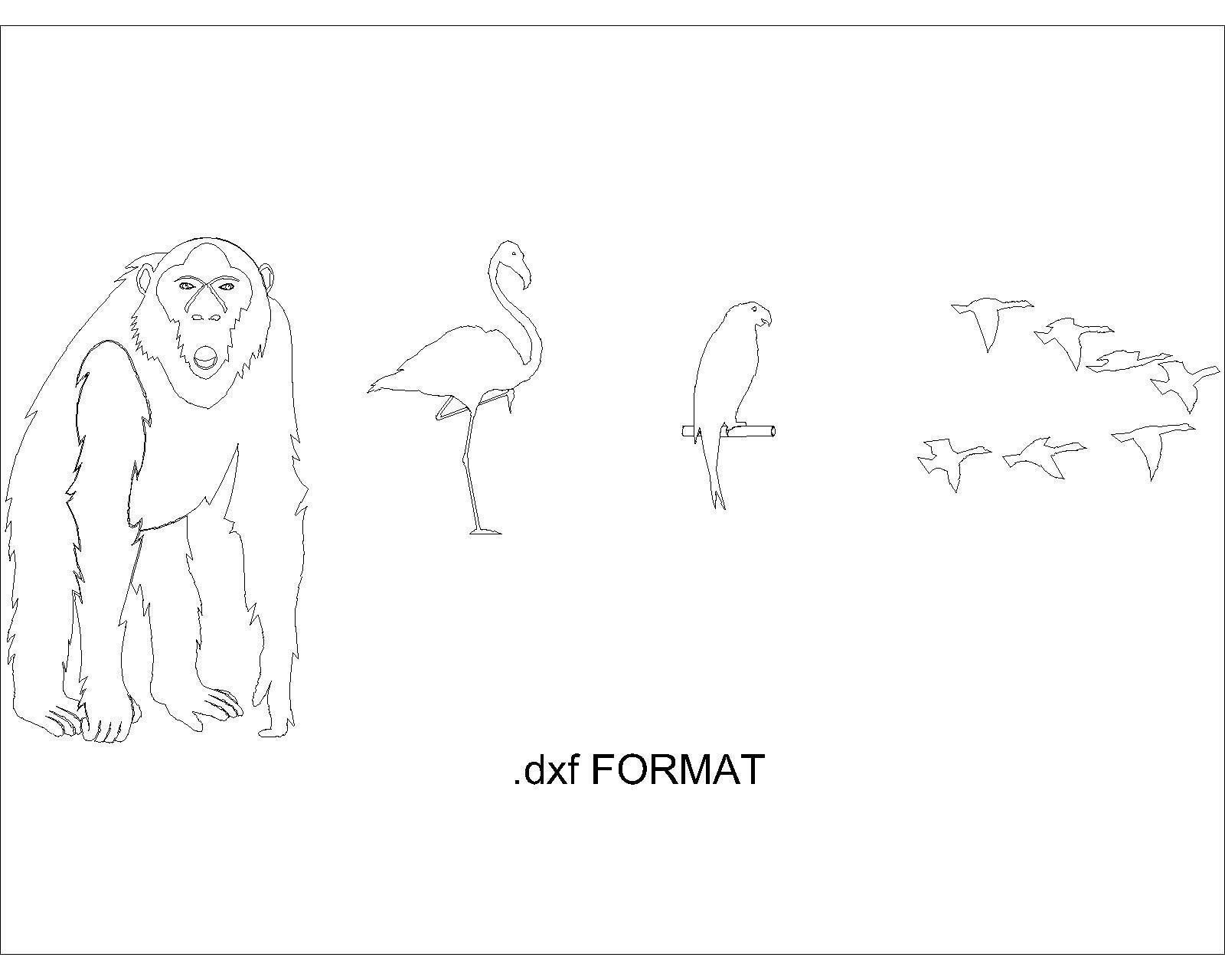 Animals 6 3D model_3