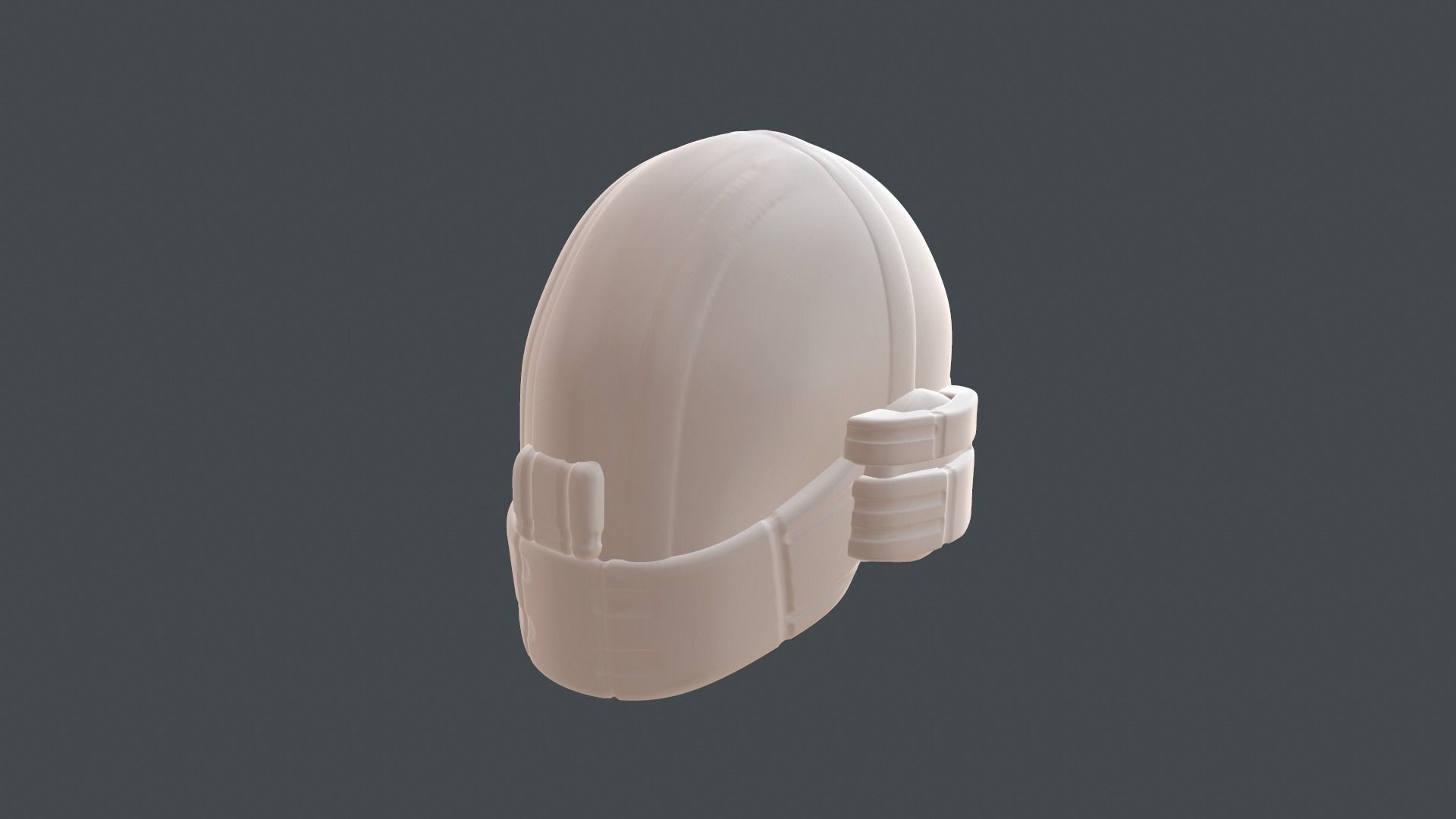 High quality scifi helmet high poly sculpt 3d printable 3D model_7