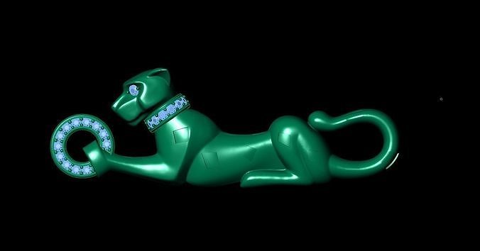 Panter Pendant 3D print model