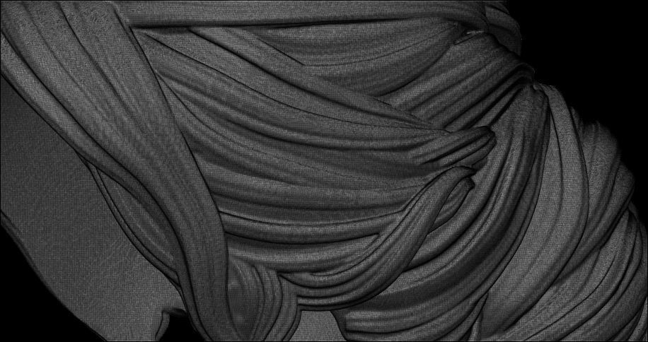 bun hairstyle 3D print model_9