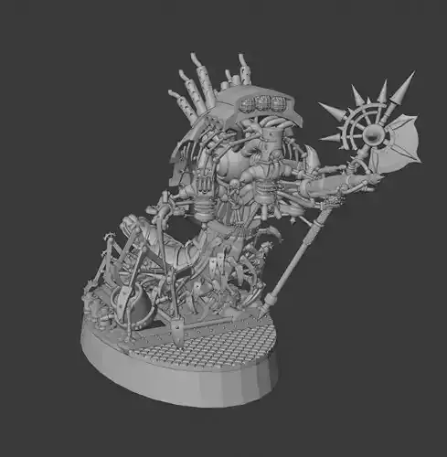 Heretic Tech Priest 3D print model