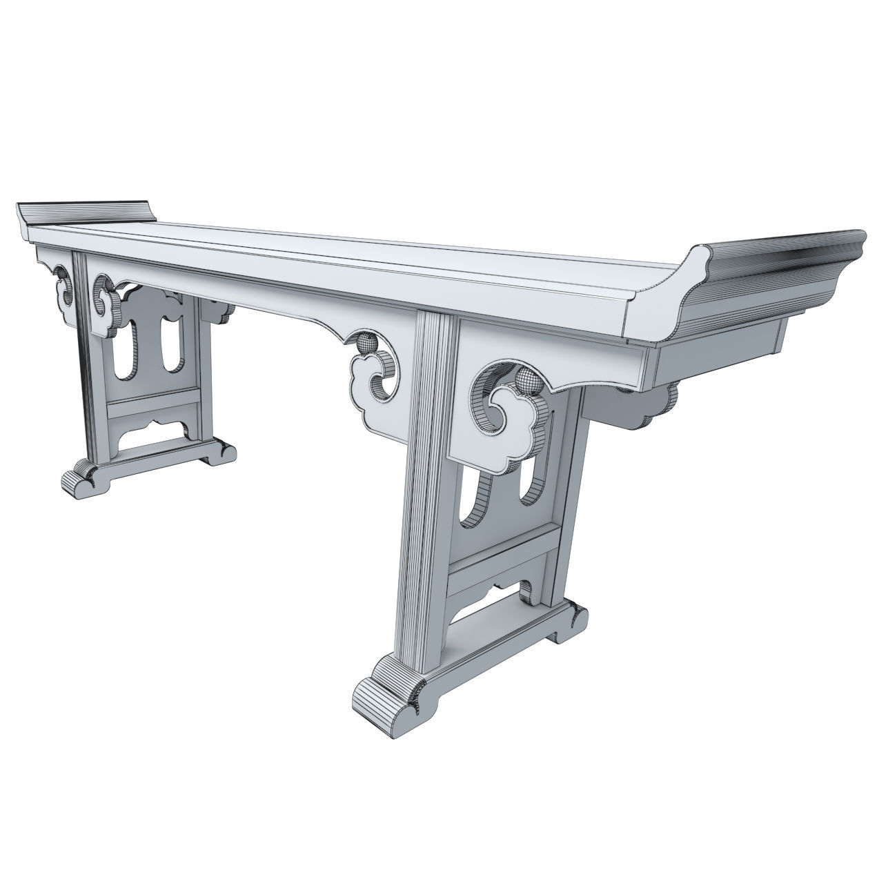 ALTAR TABLE No2 3D model_7