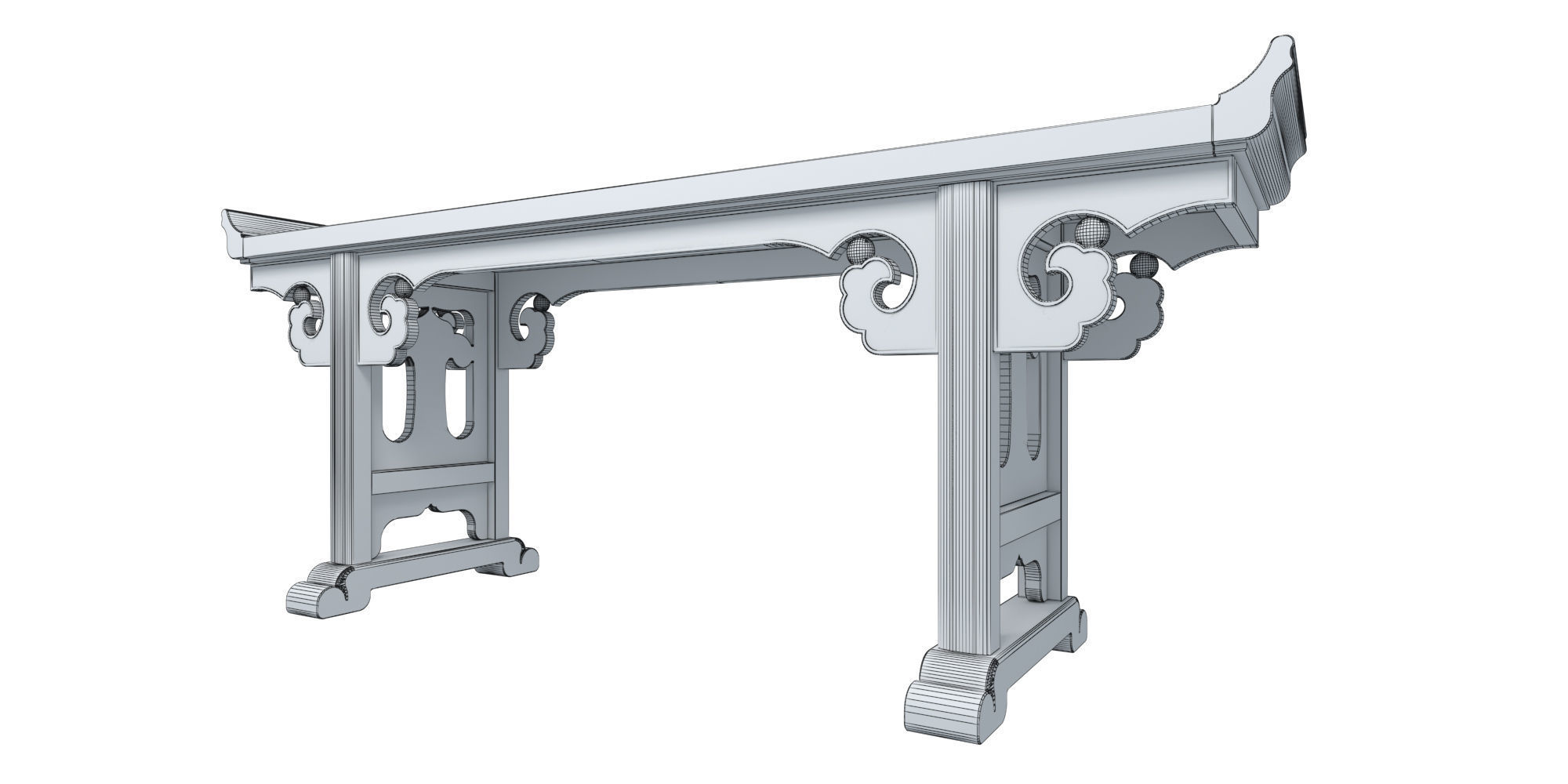 ALTAR TABLE No2 3D model_6