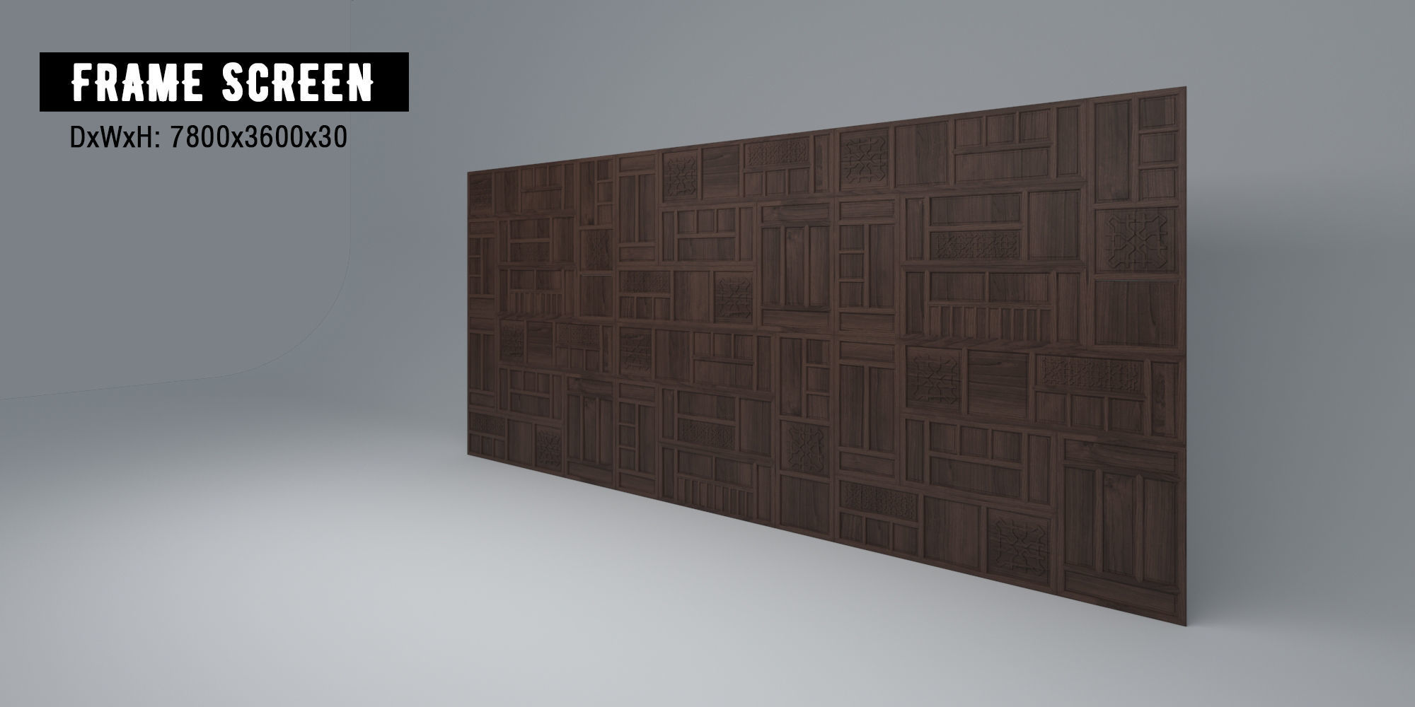 FRAME SCREEN 3D model_1