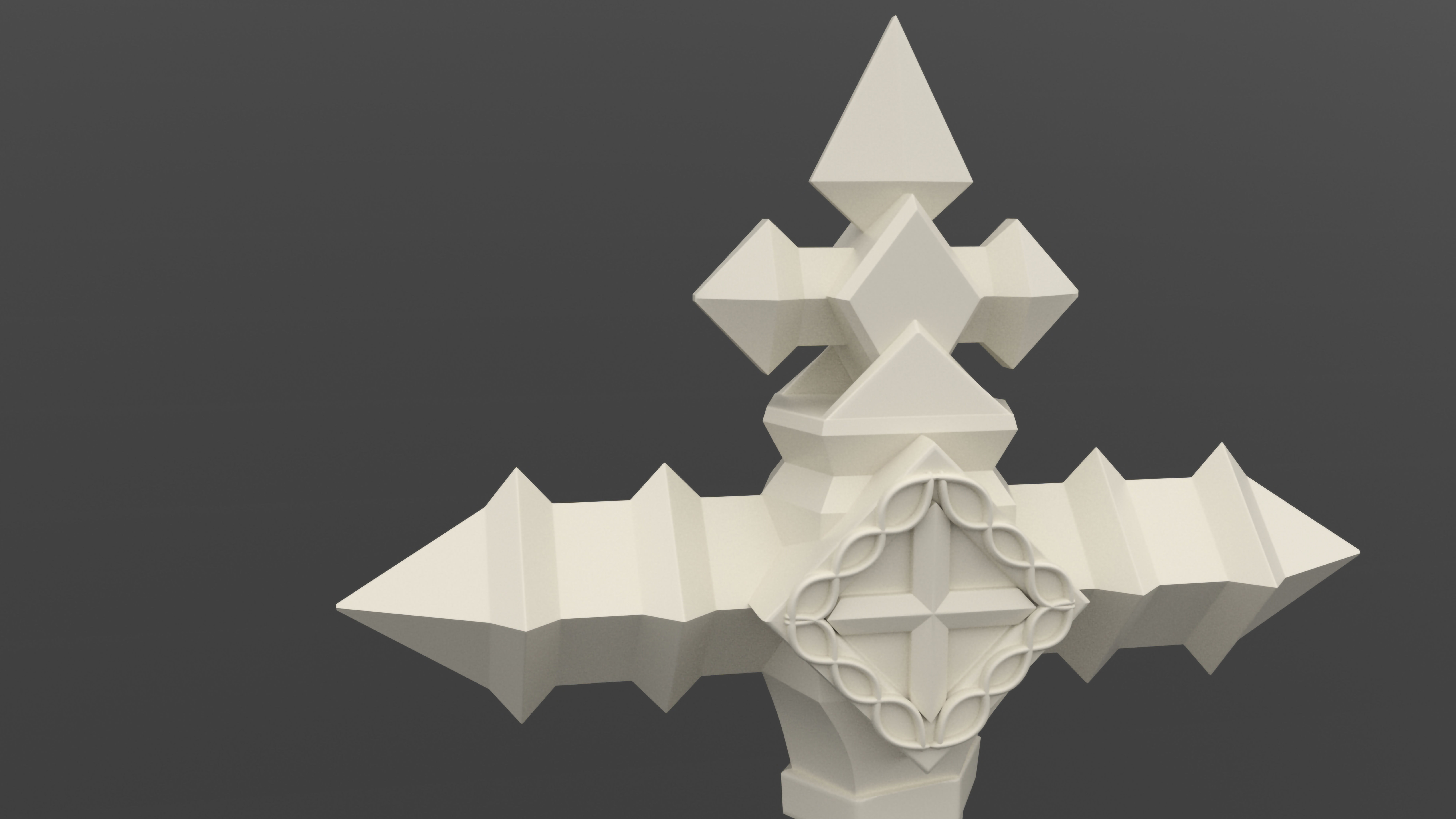 Vampire Killer - Castlevania Lords of Shadow 3D print model_4