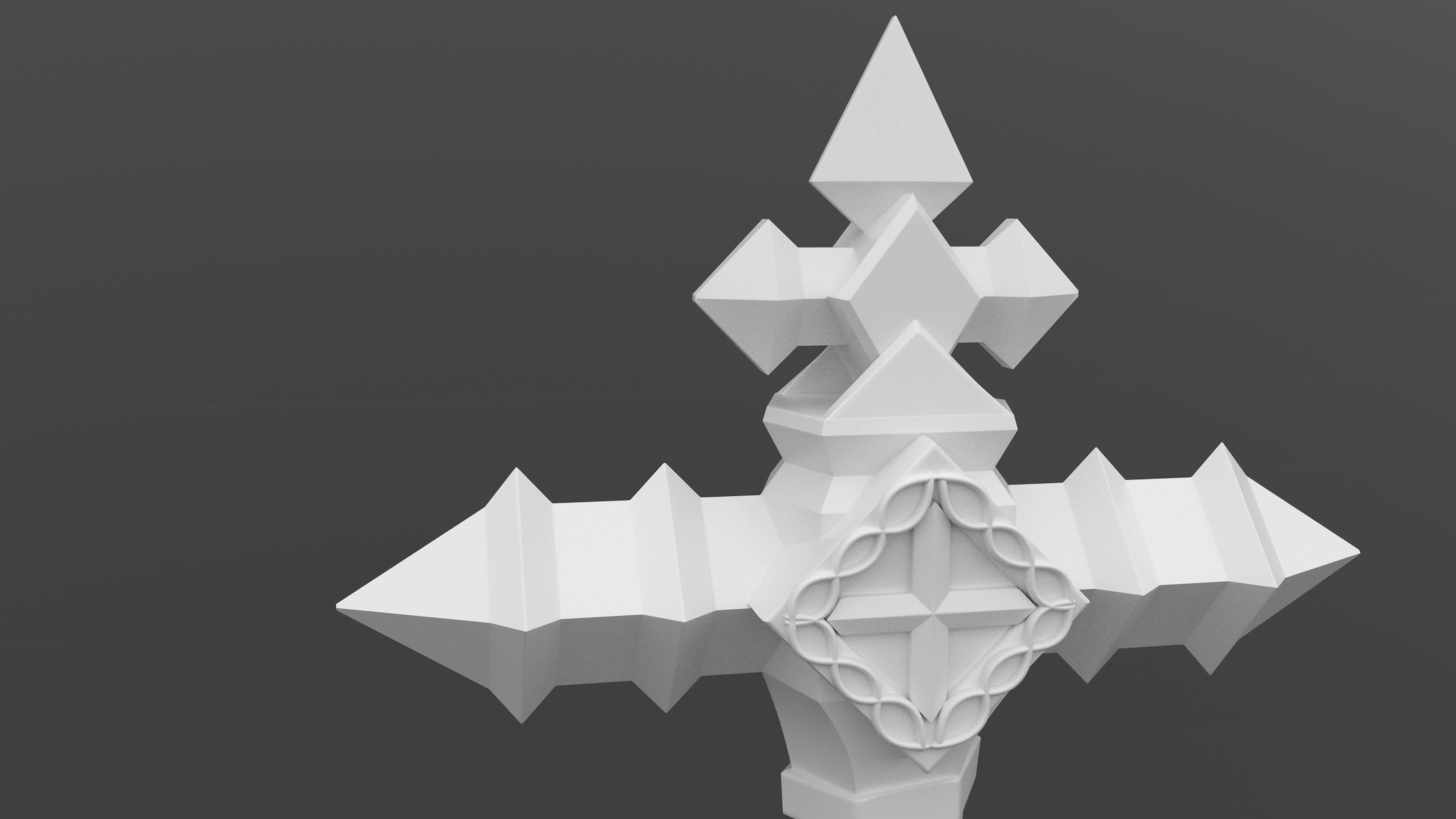 Vampire Killer - Castlevania Lords of Shadow 3D print model_1