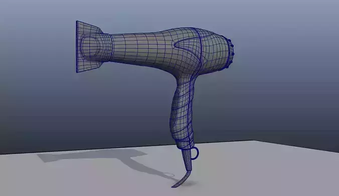 HairDryer hair dryer 3D model