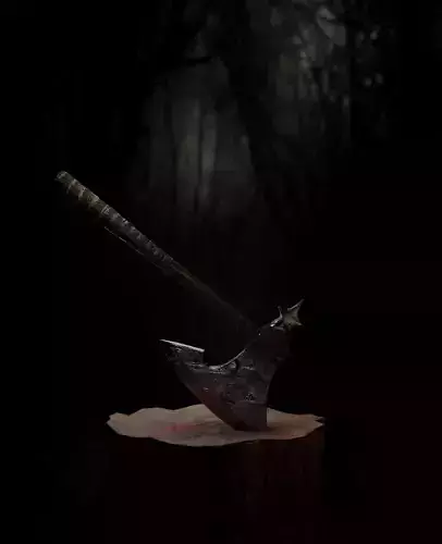 Viking Weapon For Game - AR -VR- VFX