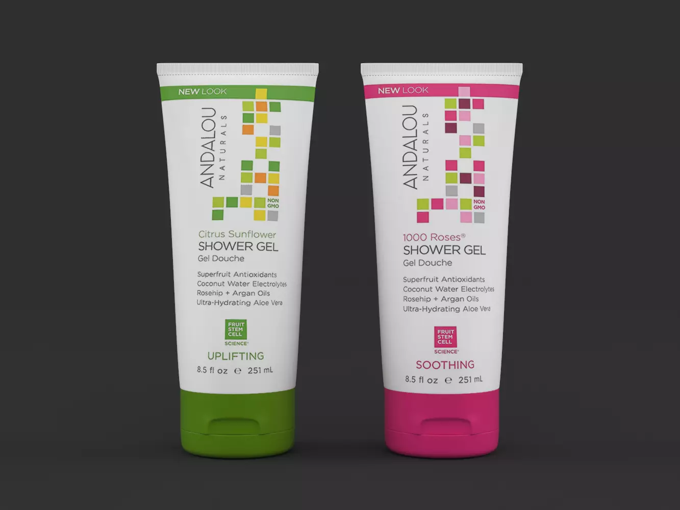 Andalou Naturals Shower Gel 3D model