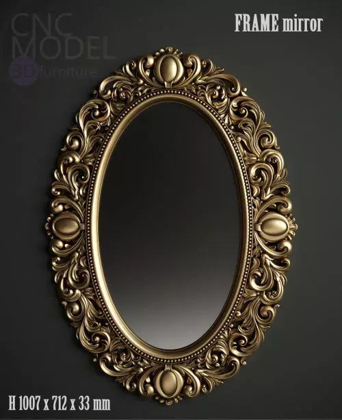 Frame Mirror 3D model_0