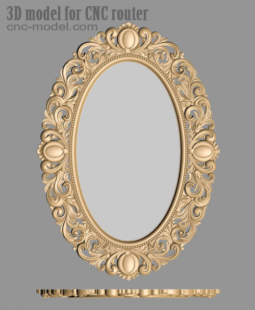 Frame Mirror 3D model_3