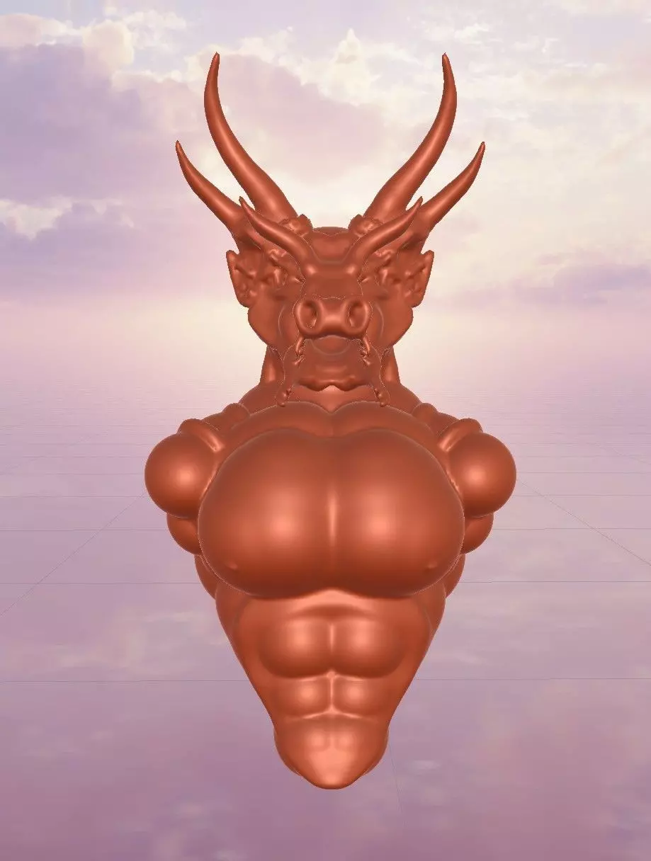 STATUE EVIL Free 3D model_0