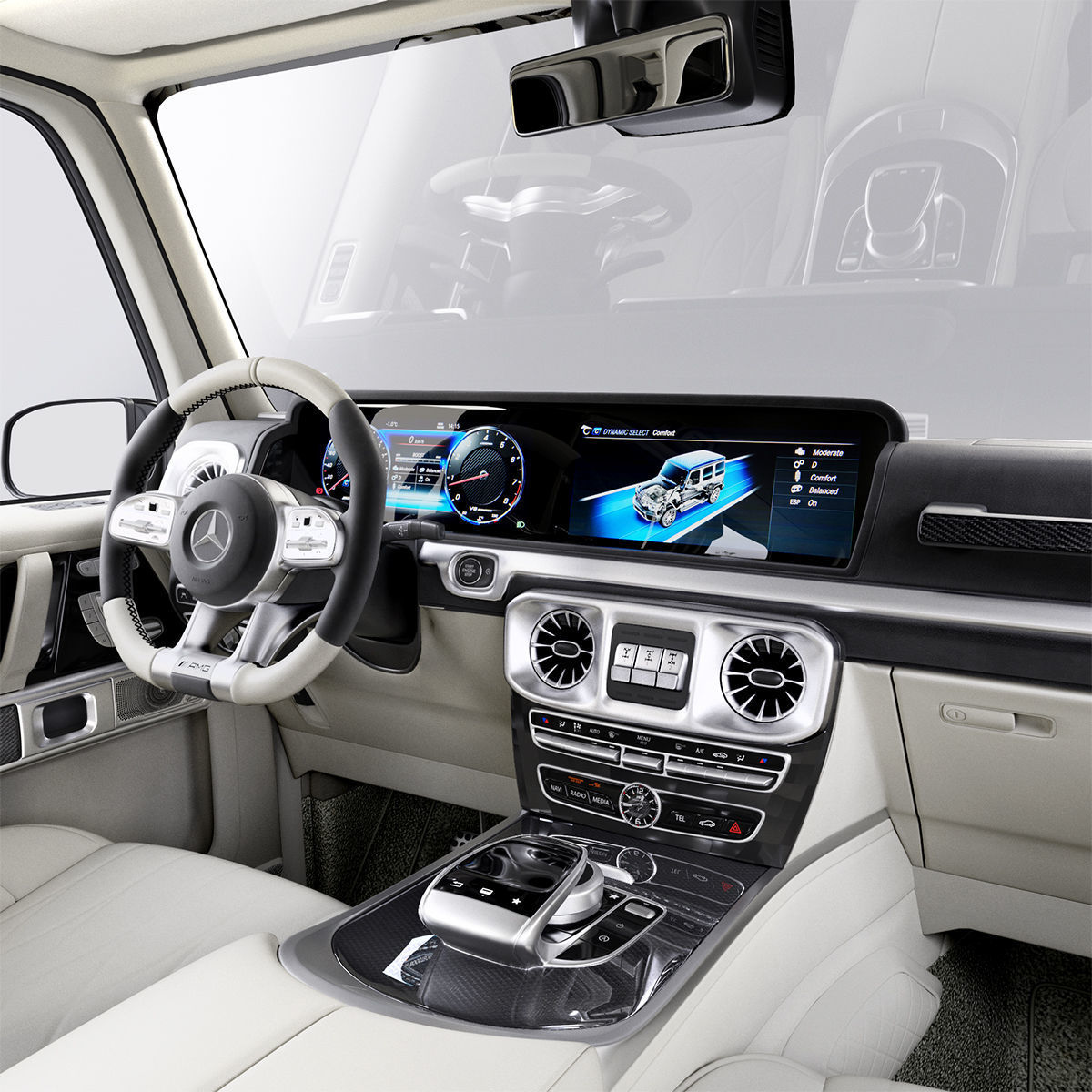 Mercedes Benz G 63 AMG  3D model_10