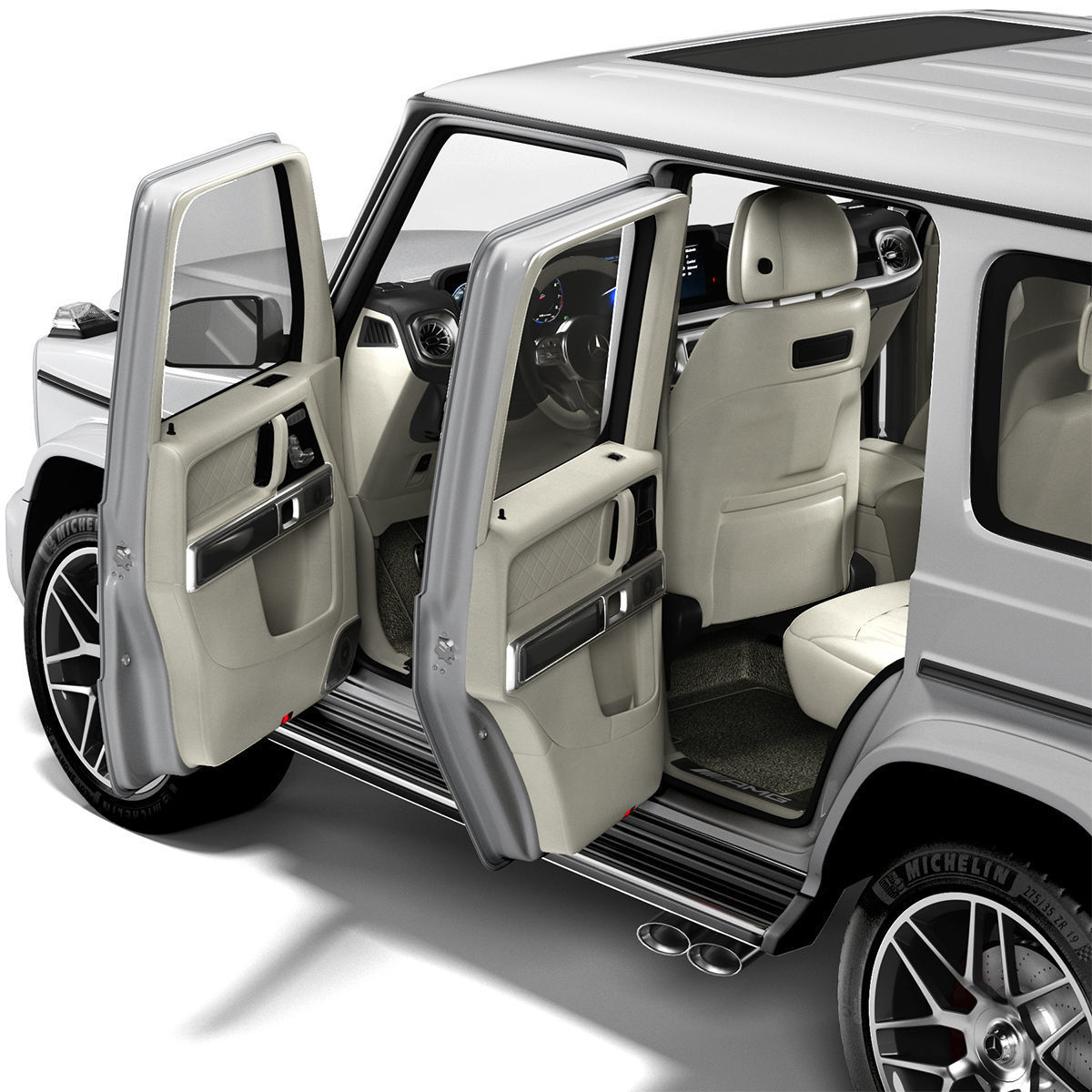 Mercedes Benz G 63 AMG  3D model_8