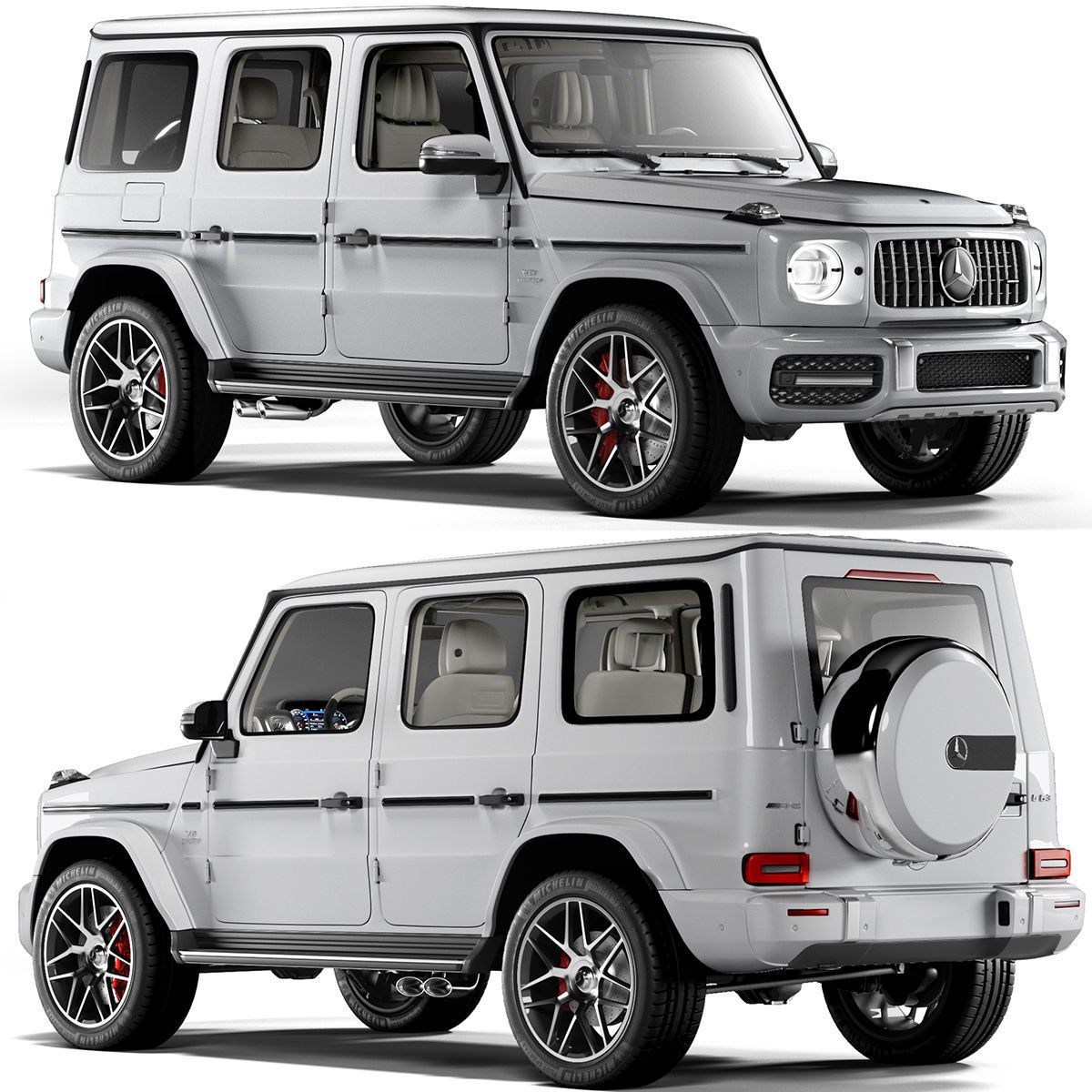 Mercedes Benz G 63 AMG  3D model_4