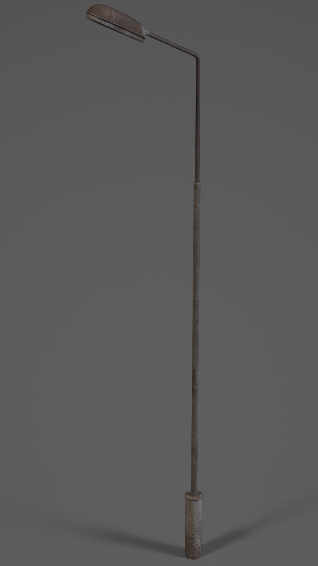 Soviet RKU-01 Street Light Low-poly 3D model_4