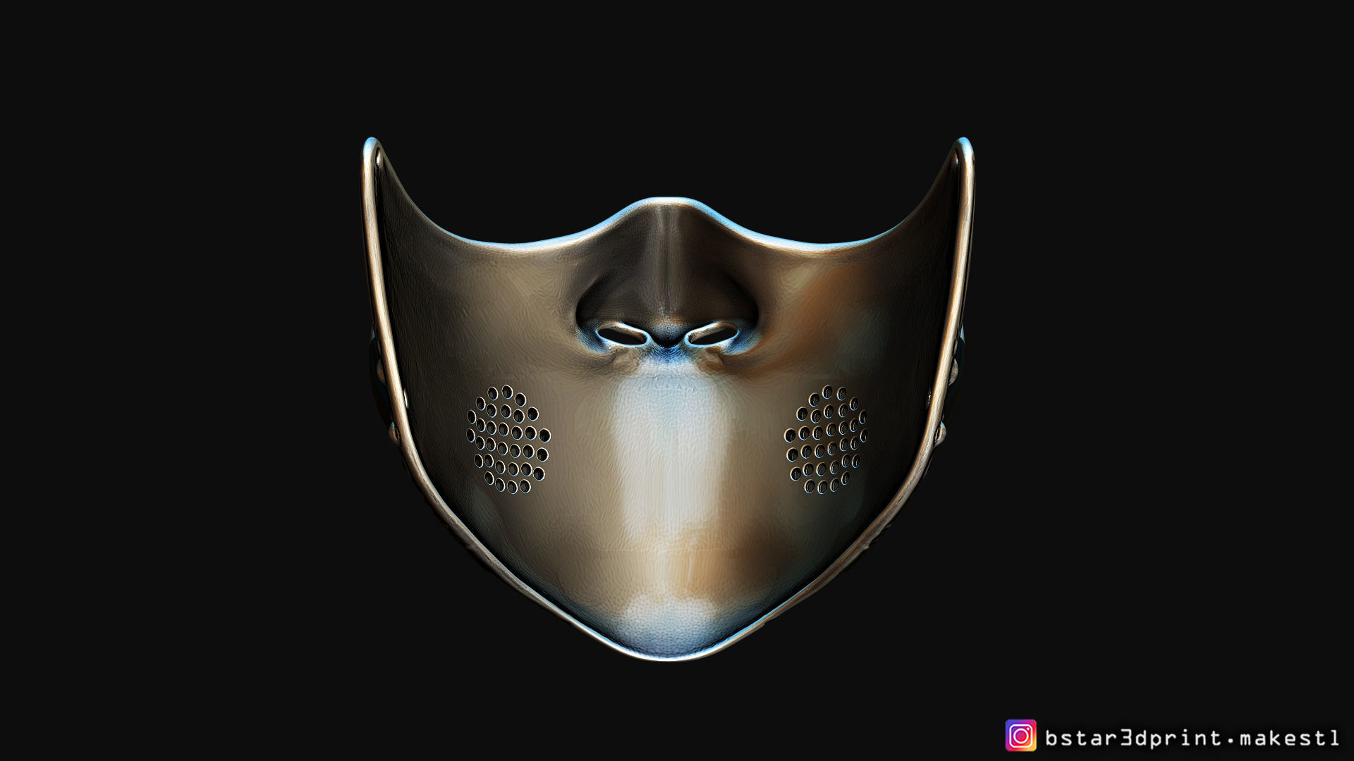 Face mask - Samurai Covid Mask 3D print model_23