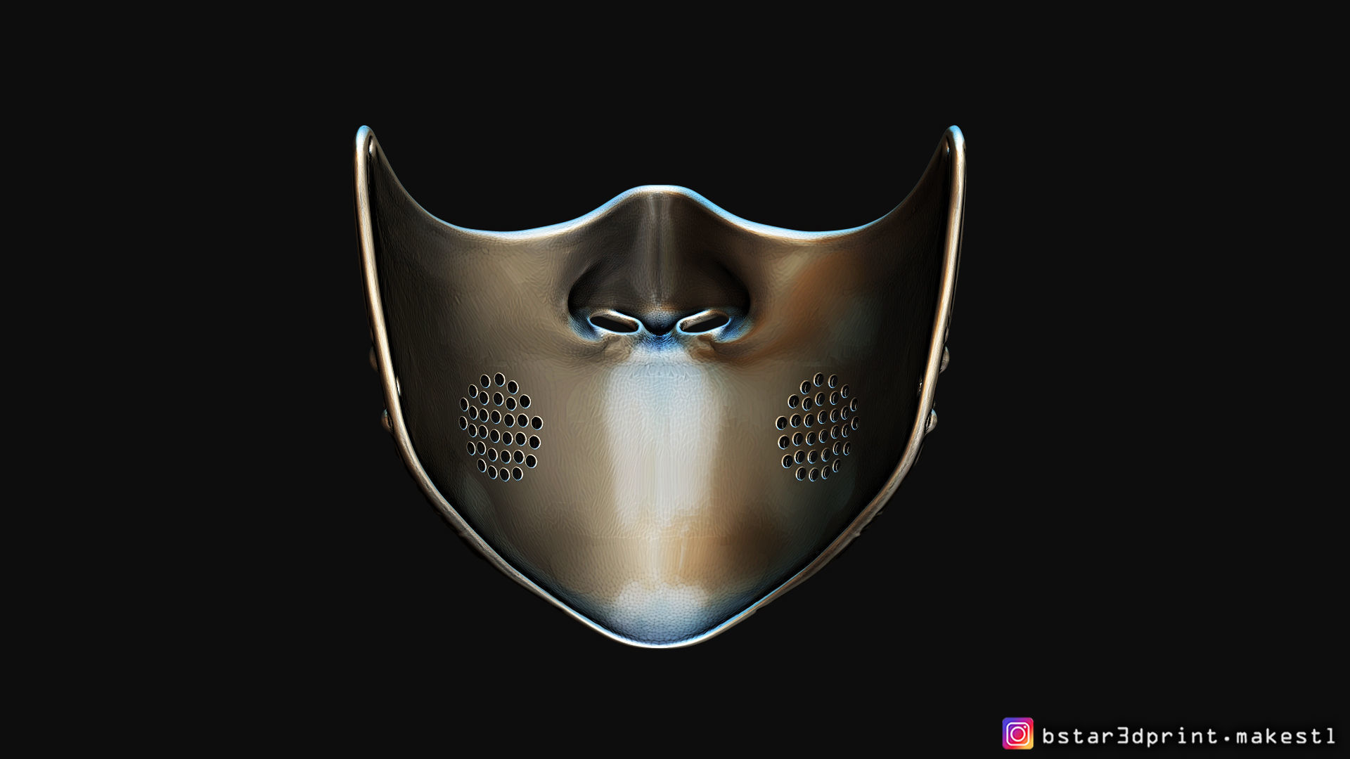Face mask - Samurai Covid Mask 3D print model_29