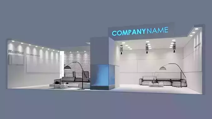 Modern Exhibition stall 