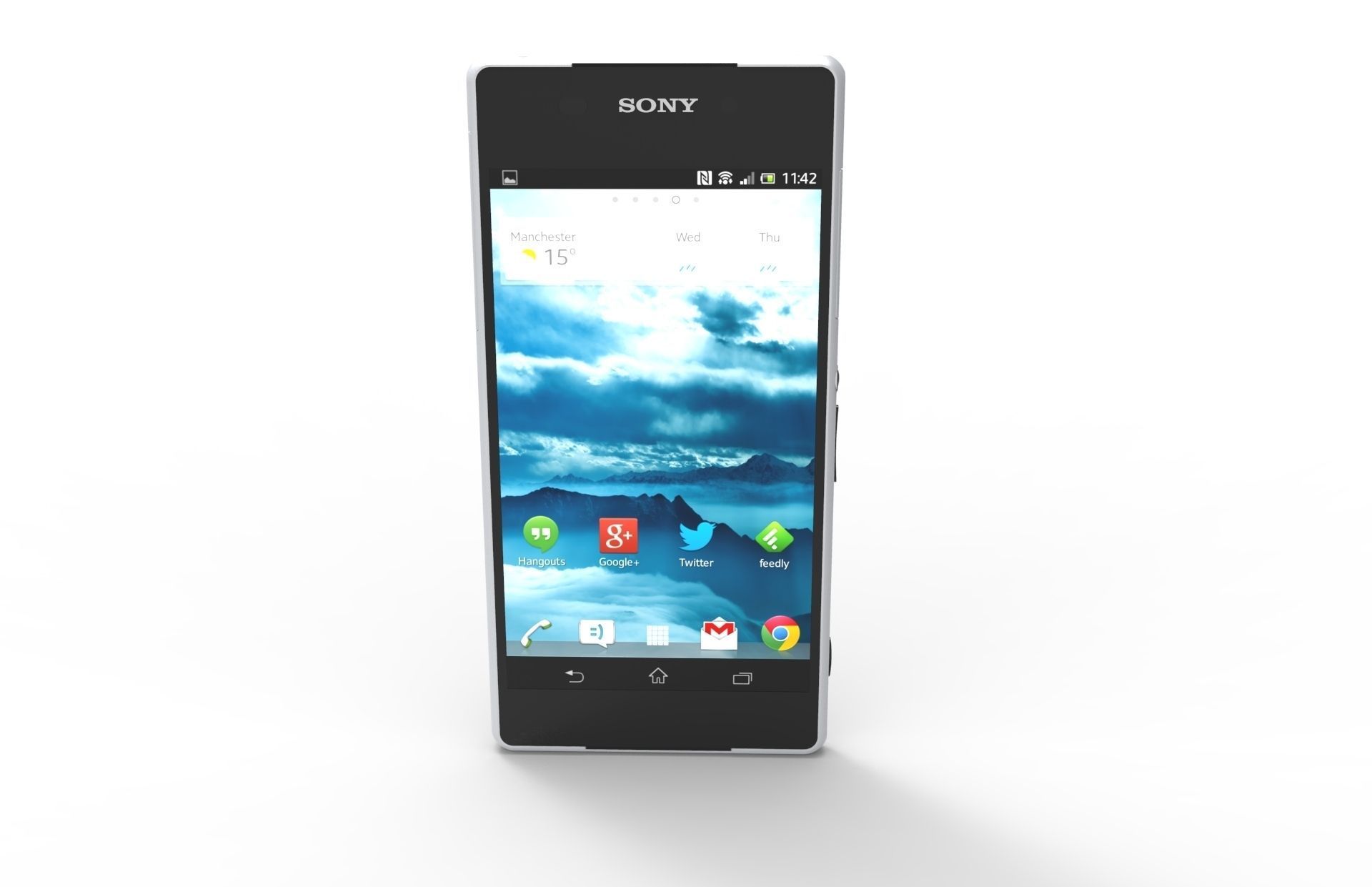 Sony Xperia Z2 Free 3D model_5