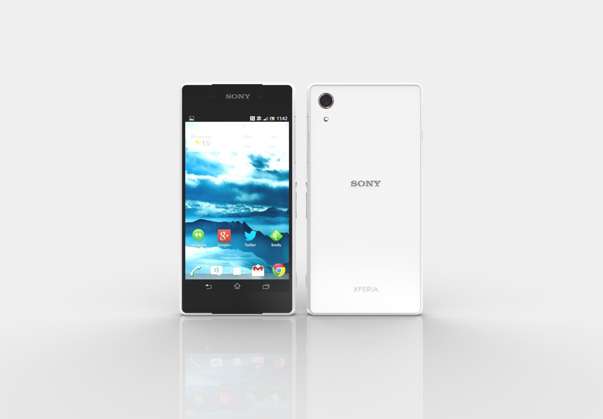 Sony Xperia Z2 Free 3D model_8