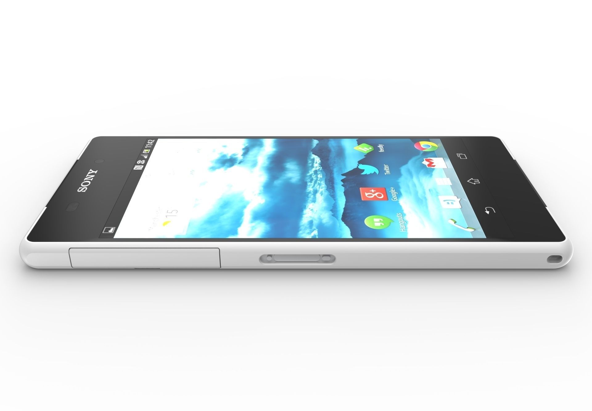 Sony Xperia Z2 Free 3D model_6