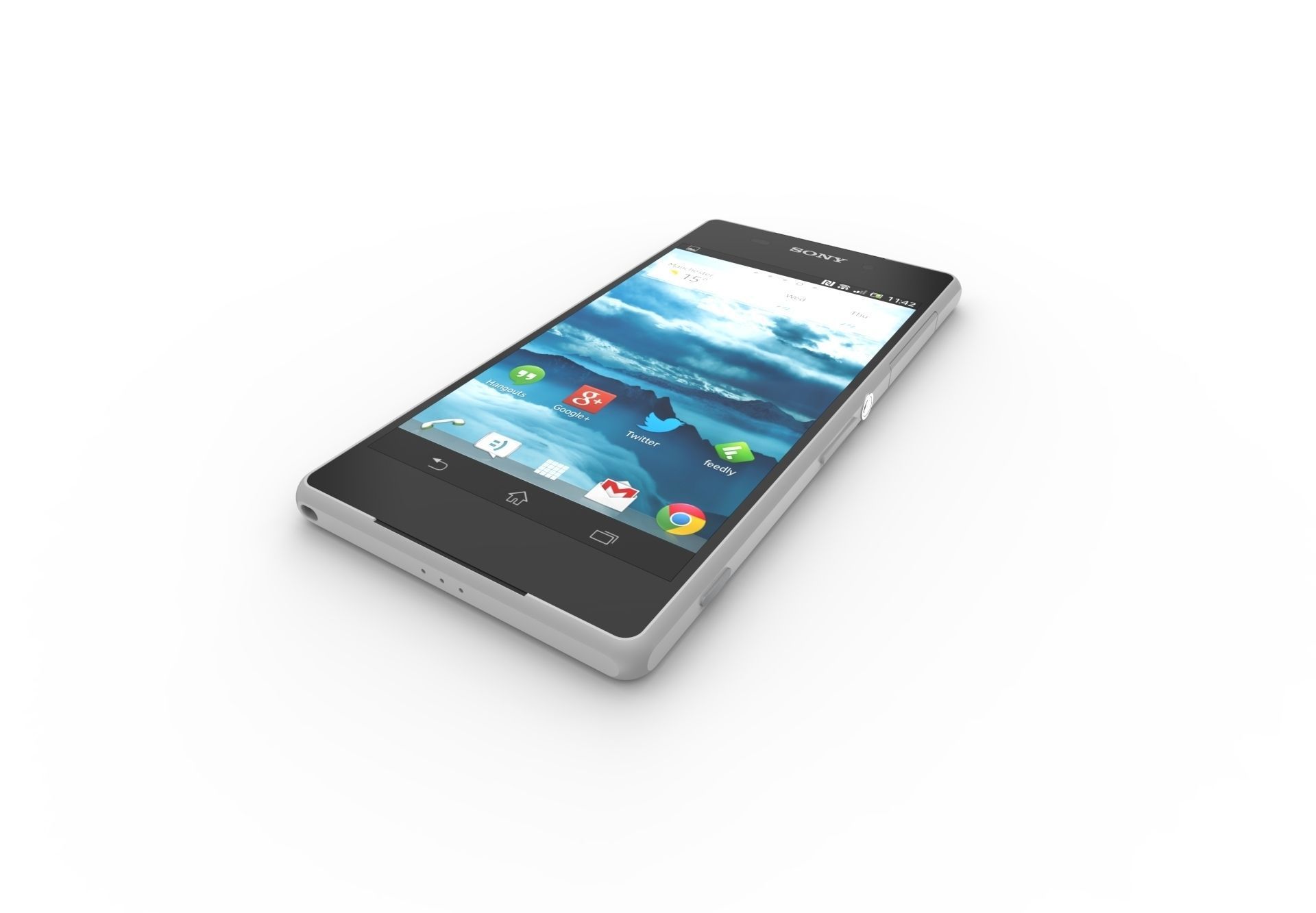 Sony Xperia Z2 Free 3D model_7