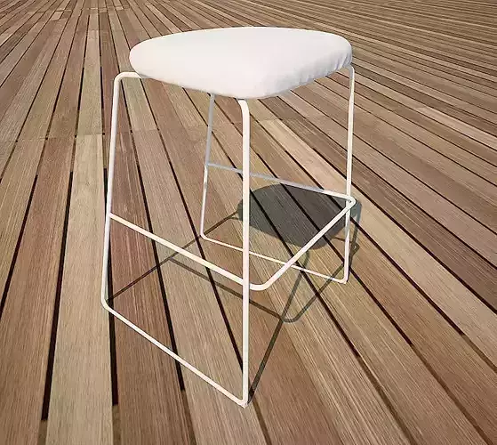 bar stool Free 3D model