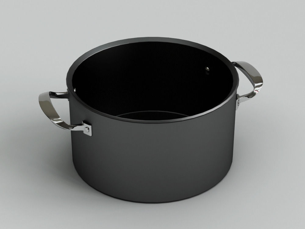 Cookware Set cooking pot 3D model_122