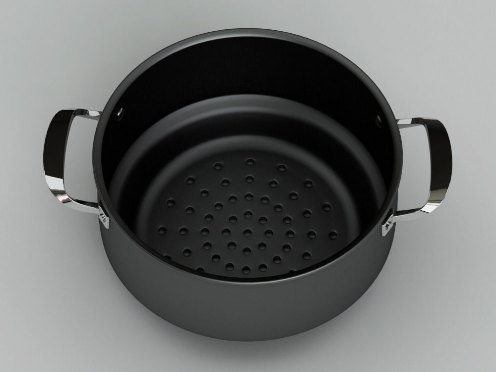 Cookware Set cooking pot 3D model_123
