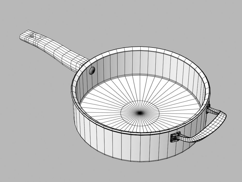 Cookware Set cooking pot 3D model_64