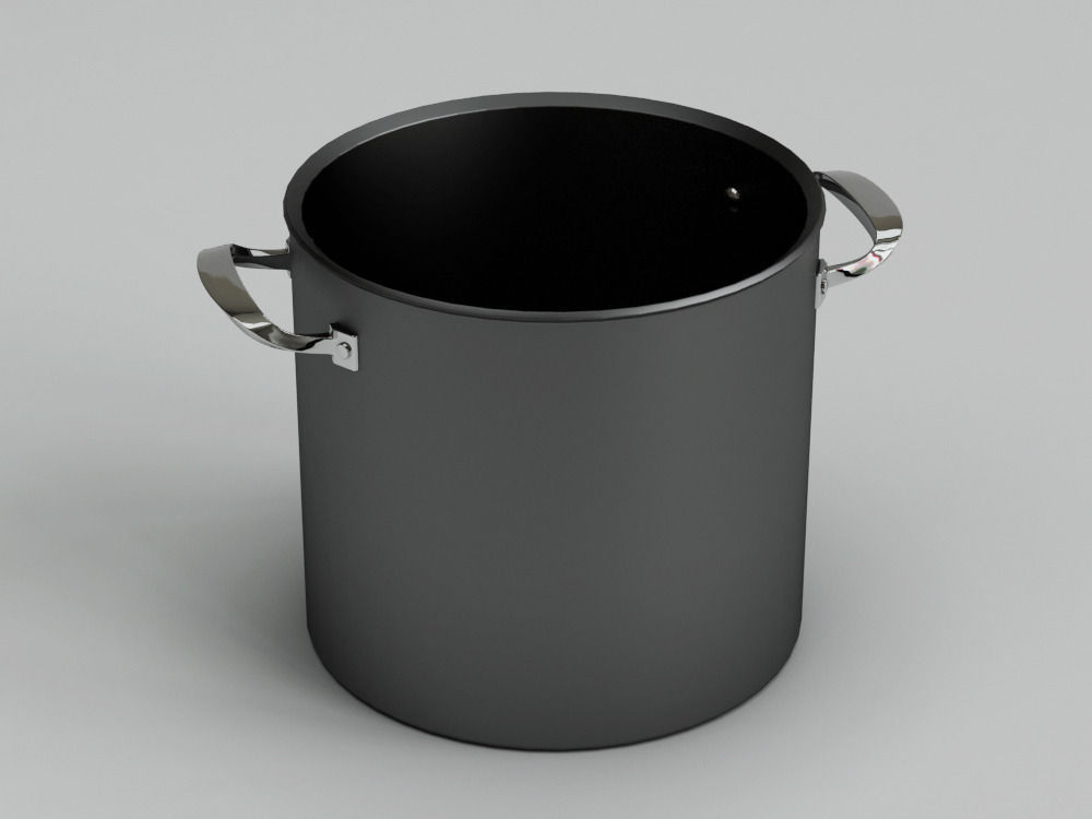 Cookware Set cooking pot 3D model_124