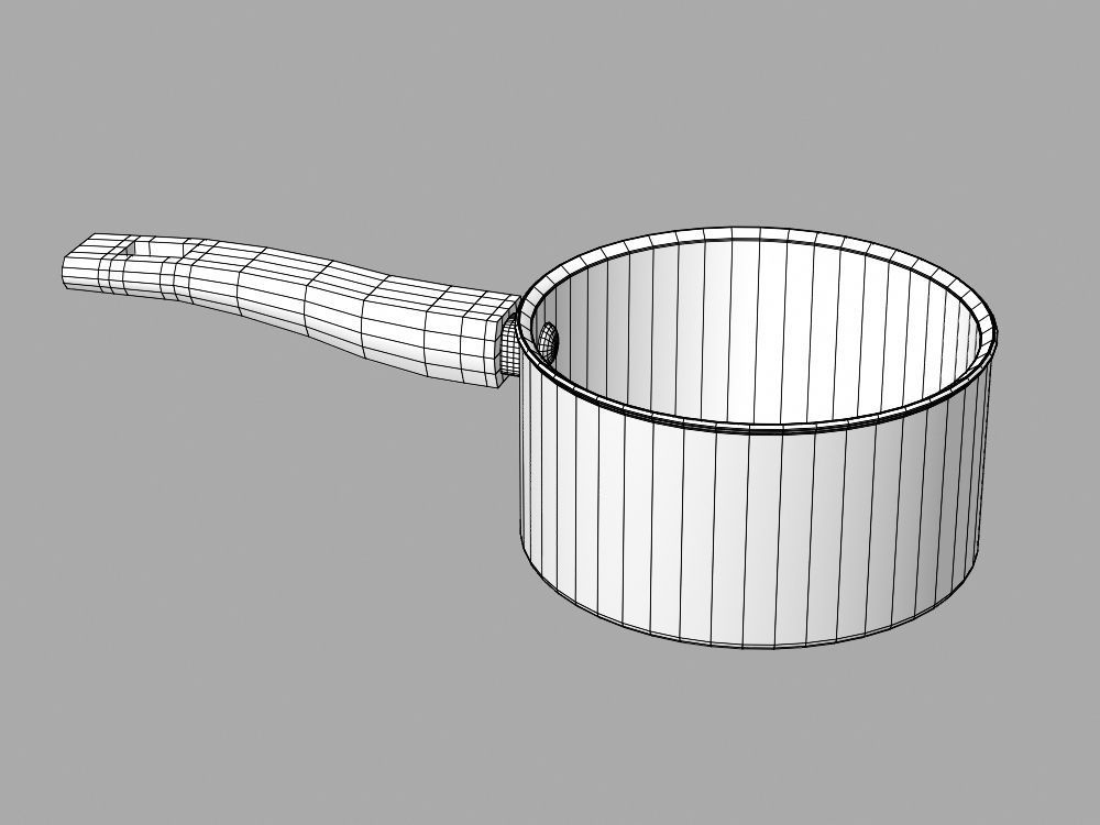 Cookware Set cooking pot 3D model_111