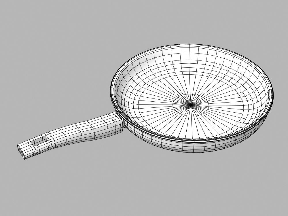 Cookware Set cooking pot 3D model_58