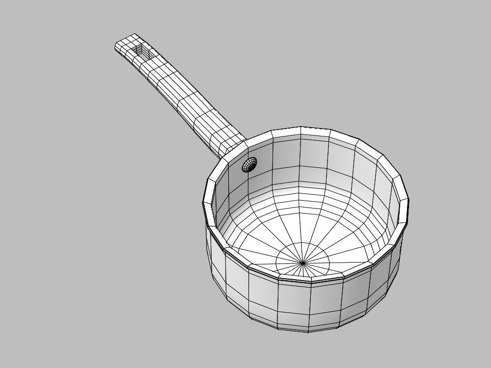Cookware Set cooking pot 3D model_117