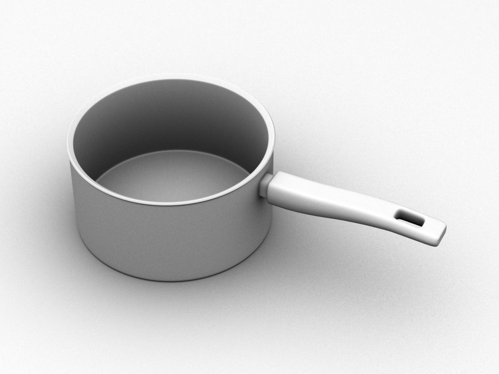 Cookware Set cooking pot 3D model_105