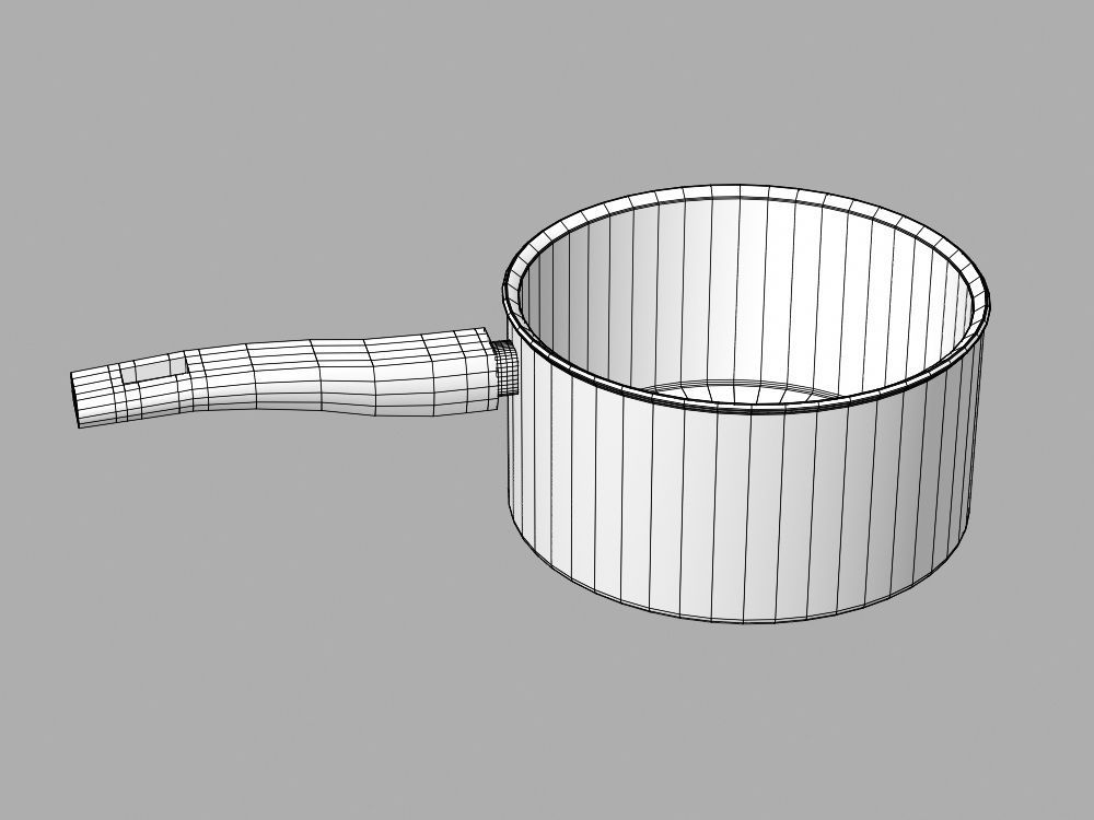 Cookware Set cooking pot 3D model_113