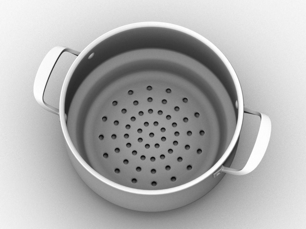 Cookware Set cooking pot 3D model_128